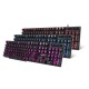 R8 Wired Russian Gaming Keyboard 104 Keys 3 Colors LED Backlight Keyboard for Computer Laptop PC Gamer