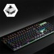 V910 Wired Gaming Keyboard Mouse Set Mechanical Black Switch Blue Switch Keyboard Luminous RGB Keyboard Mouse Set