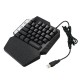 K109 38 Keys Universal USB Wired One-Handed Gaming KeypadMechanical Keyboard for PC Laptop