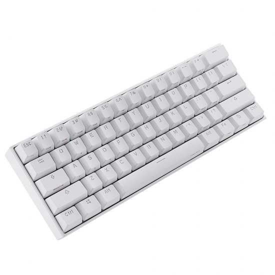 Anne Pro 2 61 Keys Mechanical Gaming Keyboard 60% bluetooth 4.0 Type-C RGB Keyboard