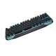 K7 87 Keys Dual Mode USB Wired bluetooth 3.0 Wireless Rechargeable ICE Blue Monochrome Backlighting Mechanical Gaming Keyboard