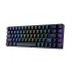 MK14 68 Keys Mechanical Keyboard USB 2.0 Wired Blue Switch RGB Backlit Gaming Keyboard