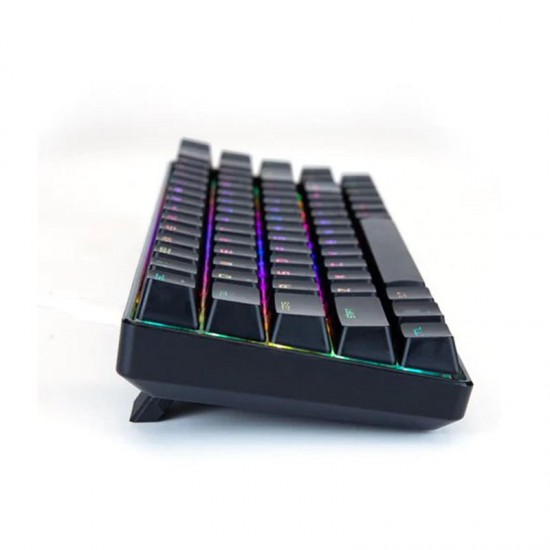 MK14 68 Keys Mechanical Keyboard USB 2.0 Wired Blue Switch RGB Backlit Gaming Keyboard