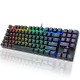 Z56 89 Keys Mechanical Keyboard Wired RGB Backlit with Numpad Anti-ghosting English Russian Gaming Keyboard Z56 89 Keys Mechanical Keyboard Wired RGB Backlit with Numpad Anti-ghosting English Russian Gaming Keyboard