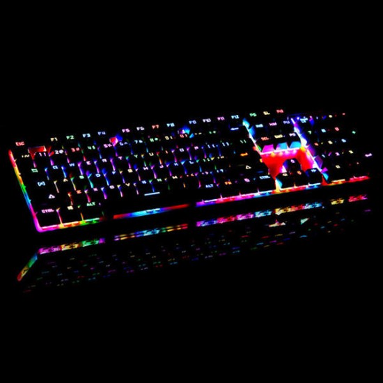 Inflictor CK104 RGB Backlit Mechanical Gaming Keyboard Outemu Blue Switch