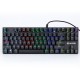 1506 108 Keys Wired RGB Backlit Blue Switch Mechanical Gaming Keyboard for E-sport PC Laptop