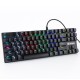 1506 87 Keys USB Wired Keyboard Blue Switch RGB Backlight Mechanical Gaming Keyboard 1506 87 Keys USB Wired Keyboard Blue Switch RGB Backlight Mechanical Gaming Keyboard