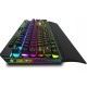 MK12 104 Keys USB Wired Blue Switch RGB Backlit with Hand Rest Mechanical Gaming Keyboard