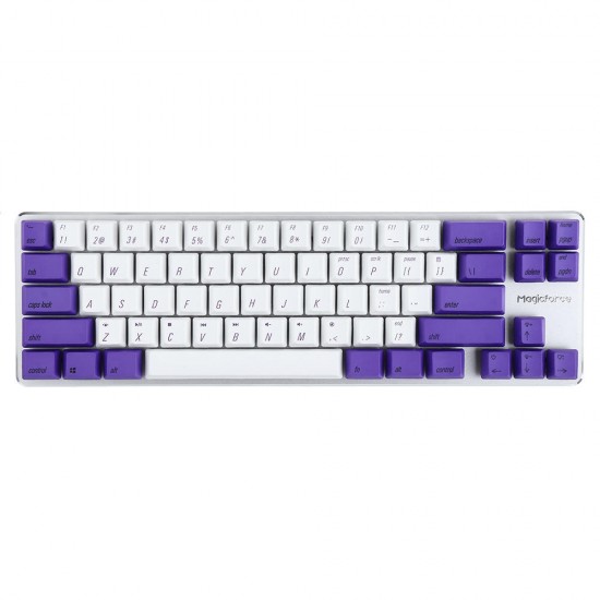 Smart68 68 Key USB Wired Gateron Switch Dyesub PBT Keycaps Mechanical Gaming Keyboard Smart68 68 Key USB Wired Gateron Switch Dyesub PBT Keycaps Mechanical Gaming Keyboard