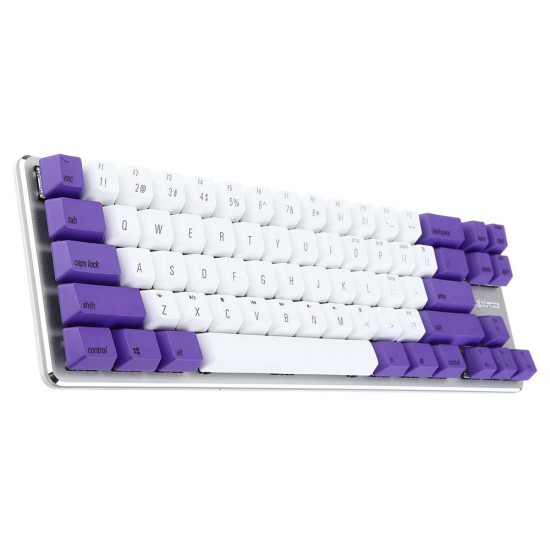 Smart68 68 Key USB Wired Gateron Switch Dyesub PBT Keycaps Mechanical Gaming Keyboard Smart68 68 Key USB Wired Gateron Switch Dyesub PBT Keycaps Mechanical Gaming Keyboard