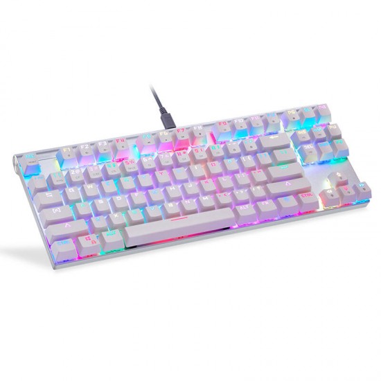 CK101 87 Key RGB Backlit Mechanical Gaming Keyboard Outemu Red Blue Switch