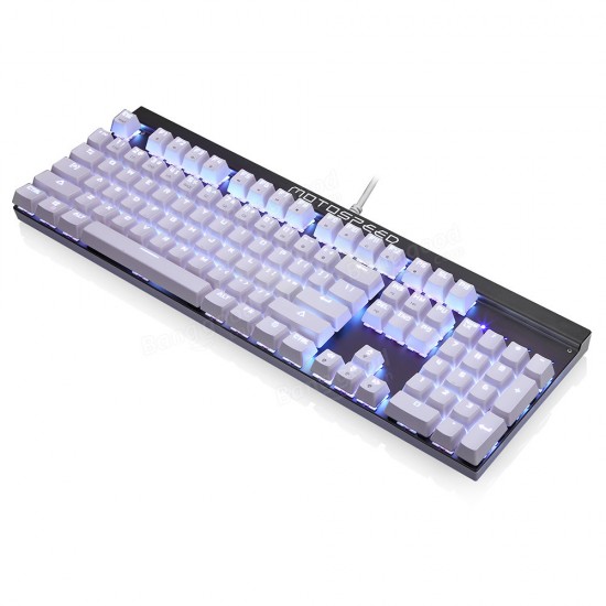 CK103 104 Key USB Wired RGB Backlit Mechanical Gaming Keyboard Outemu Blue Red Switch