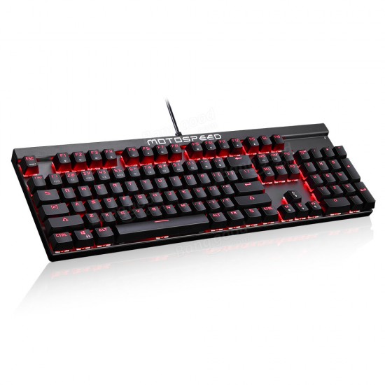 CK103 104 Key USB Wired RGB Backlit Mechanical Gaming Keyboard Outemu Blue Red Switch CK103 104 Key USB Wired RGB Backlit Mechanical Gaming Keyboard Outemu Blue Red Switch