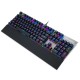 CK108 104 Keys Blue Switch RGB Backlit Mechanical Gaming Wired Keyboard