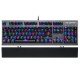 CK108 104 Keys Blue Switch RGB Backlit Mechanical Gaming Wired Keyboard
