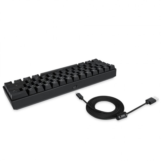 CK61 Kailh BOX Switch Detachable Type-C 61-Key RGB Mechanical Gaming Keyboard CK61 Kailh BOX Switch Detachable Type-C 61-Key RGB Mechanical Gaming Keyboard