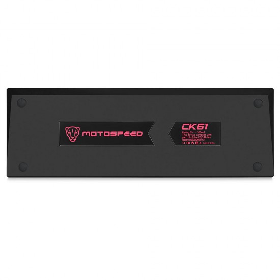 CK61 Kailh BOX Switch Detachable Type-C 61-Key RGB Mechanical Gaming Keyboard CK61 Kailh BOX Switch Detachable Type-C 61-Key RGB Mechanical Gaming Keyboard