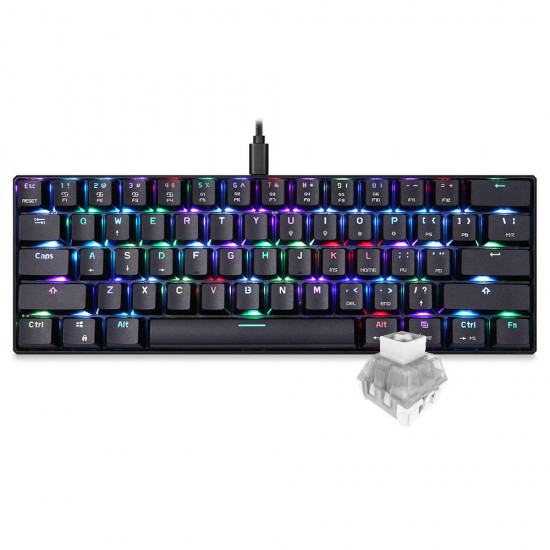 CK61 Kailh BOX Switch Detachable Type-C 61-Key RGB Mechanical Gaming Keyboard