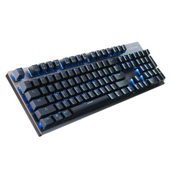 GK89 2.4G Wireless 104Keys USB Wired Mechanical Gaming Keyboard Outemu Switch LED Light