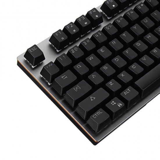 GK89 2.4G Wireless 104Keys USB Wired Mechanical Gaming Keyboard Outemu Switch LED Light