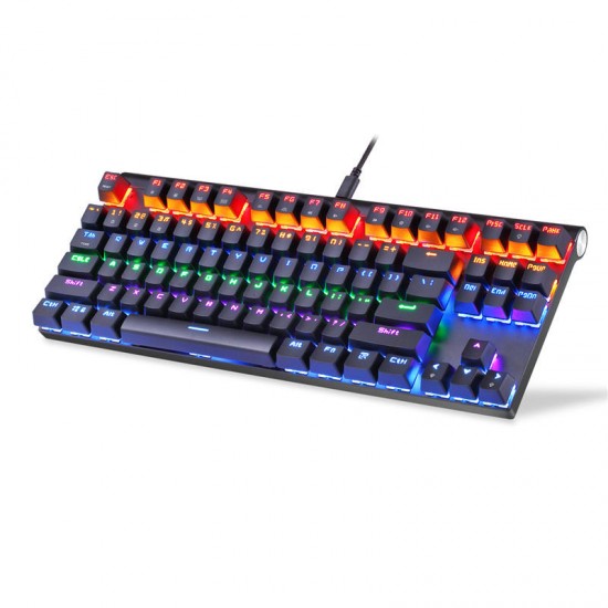 K83 87 Key bluetooth 3.0 Wired Outemu Switch Mechanical Gaming Keyboard