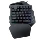 One-handed Keyboard Mouse Mouse Pad Wired Gaming Keypad Desktop RGB Keyboard Mouse Mat