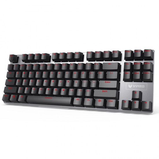 V500 Alloy Version 87Keys 26 Key Rollover Mechanical Gaming Keyboard V500 Alloy Version 87Keys 26 Key Rollover Mechanical Gaming Keyboard