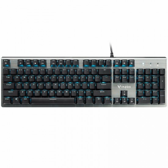 V530 Wired Mechanical Keyboard 104 Keys Gaming Keyboard RGB Backlit Waterproof Desktop Computer PC Keyboard