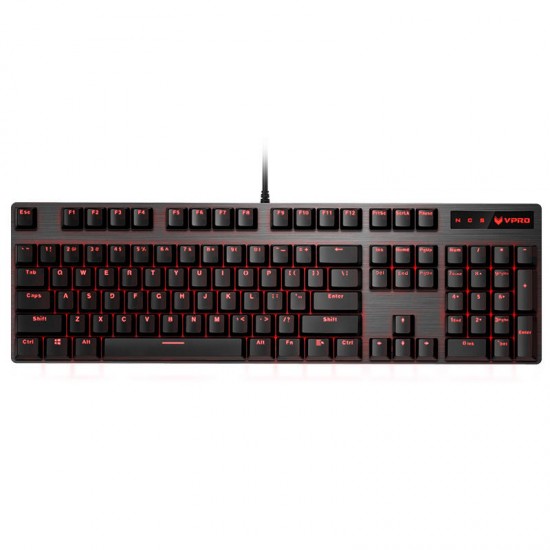 V580 104 Key USB Wired Optical Switch Red Light Mechanical Gaming Keyboard V580 104 Key USB Wired Optical Switch Red Light Mechanical Gaming Keyboard