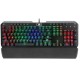 K555 104 Keys USB Wired Blue Switch RGB Backlight Mechanical Gaming Keyboard with Wrist Pad for PC Laptop K555 104 Keys USB Wired Blue Switch RGB Backlight Mechanical Gaming Keyboard with Wrist Pad for PC Laptop