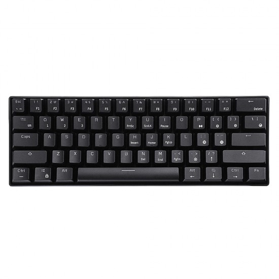 RK61 61 Keys Mechanical Gaming Keyboard bluetooth Wired Dual Mode RGB Keyboard