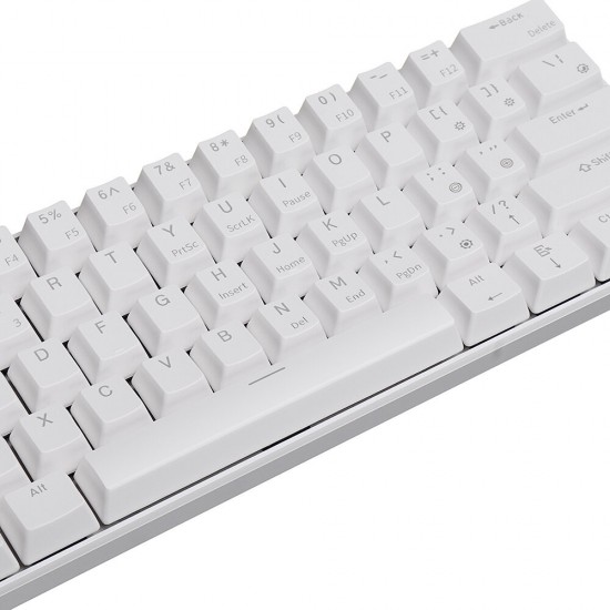 RK61 61 Keys Mechanical Gaming Keyboard bluetooth Wired Dual Mode RGB Keyboard