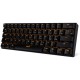 RK61 bluetooth Wired Dual Mode 60% Golden / Ice Blue Backlit Mechanical Gaming Keyboard