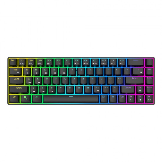 RK855 68 Keys Mechanical Gaming Keyboard Dual Mode Wireless bluetooth 5.1 Type-C Wired RGB Backlit RK68 Keyboard RK855 68 Keys Mechanical Gaming Keyboard Dual Mode Wireless bluetooth 5.1 Type-C Wired RGB Backlit RK68 Keyboard