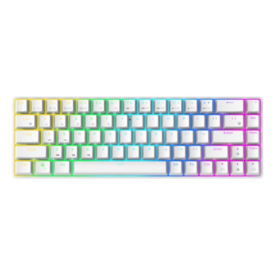 RK855 68 Keys Mechanical Gaming Keyboard Dual Mode Wireless bluetooth 5.1 Type-C Wired RGB Backlit RK68 Keyboard