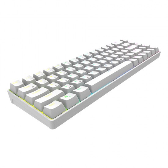 RK855 68 Keys Mechanical Gaming Keyboard Dual Mode Wireless bluetooth 5.1 Type-C Wired RGB Backlit RK68 Keyboard RK855 68 Keys Mechanical Gaming Keyboard Dual Mode Wireless bluetooth 5.1 Type-C Wired RGB Backlit RK68 Keyboard
