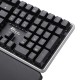 RK919 108 Key RGB Side Backlit Mechanical Gaming Keyboard with Wrist Pad