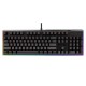 TKM600 Mechanical Keyboard 104 Keys RGB Backlit USB Wired Gaming Keyboard with MX Red/Silver/Blue Switch