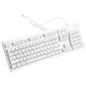 Wired 104 Keys Mechanical Keyboard Aluminum Alloy Panel ABS Square Keycap Outemu Blue Switch Gaming Keyboard with 9 Backlight Wired 104 Keys Mechanical Keyboard Aluminum Alloy Panel ABS Square Keycap Outemu Blue Switch Gaming Keyboard with 9 Backlight
