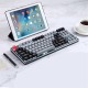 87 Keys Mechanical Gaming Keyboard Dual Mode Type-C Bluetooth 2.4G Wireless Gaming Keyboard Blue Switch Large Battery Two Colors Keyboard 87 Keys Mechanical Gaming Keyboard Dual Mode Type-C Bluetooth 2.4G Wireless Gaming Keyboard Blue Switch Large Battery Two Colors Keyboard