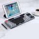 87 Keys Mechanical Gaming Keyboard Dual Mode Type-C Bluetooth 2.4G Wireless Gaming Keyboard Blue Switch Large Battery Two Colors Keyboard 87 Keys Mechanical Gaming Keyboard Dual Mode Type-C Bluetooth 2.4G Wireless Gaming Keyboard Blue Switch Large Battery Two Colors Keyboard