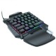 G92 Wired Single Handed RGB Gaming Membrane Keyboard 35 Keys One Hand Ergonomic Game Keypad for PC Laptop Pro PUBG Gamer G92 Wired Single Handed RGB Gaming Membrane Keyboard 35 Keys One Hand Ergonomic Game Keypad for PC Laptop Pro PUBG Gamer