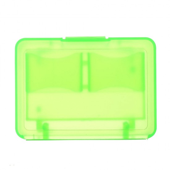 3pcs Green GK-1CF4SD Portable Memory Card Receiving Box Mobile TF Card Camera CF/SD Storage Card Box