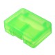 3pcs Green GK-1CF4SD Portable Memory Card Receiving Box Mobile TF Card Camera CF/SD Storage Card Box