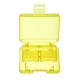 3pcs Yellow GK-1CF4SD Portable Memory Card Receiving Box Mobile TF Card Camera CF/SD Storage Card Box