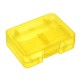 3pcs Yellow GK-1CF4SD Portable Memory Card Receiving Box Mobile TF Card Camera CF/SD Storage Card Box