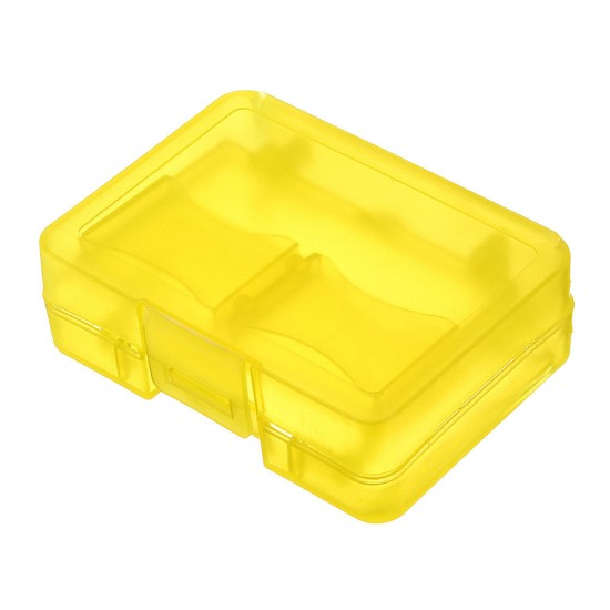 3pcs Yellow GK-1CF4SD Portable Memory Card Receiving Box Mobile TF Card Camera CF/SD Storage Card Box