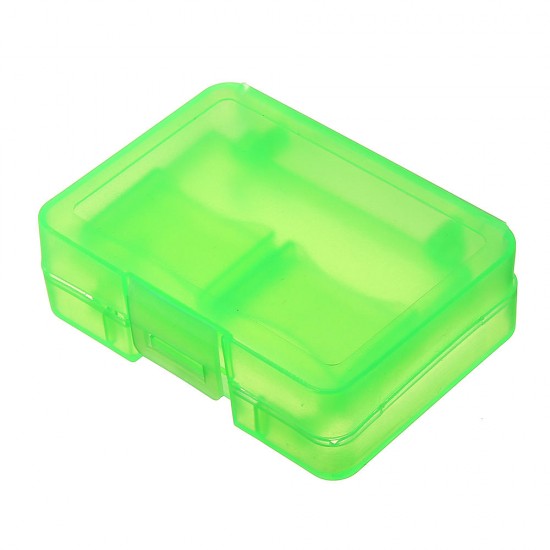 5pcs Green GK-1CF4SD Portable Memory Card Receiving Box Mobile TF Card Camera CF/SD Storage Card Box