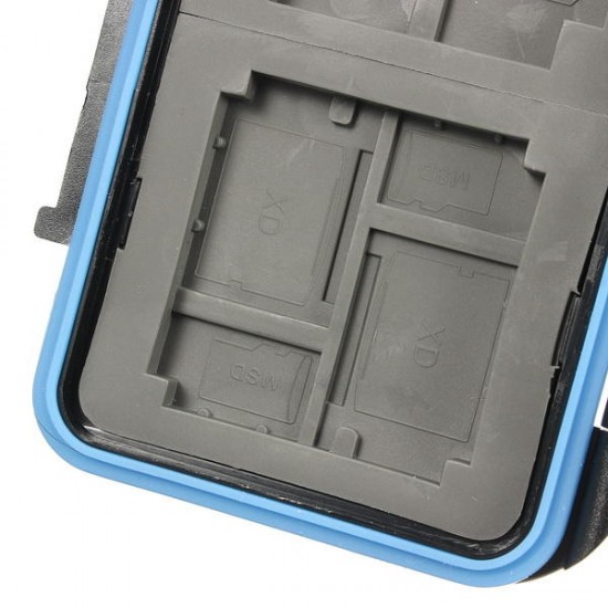 MC-5 Water Resistant Waterproof Memory Card Case Box