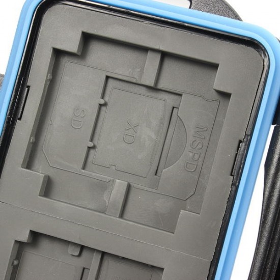 MC-5 Water Resistant Waterproof Memory Card Case Box